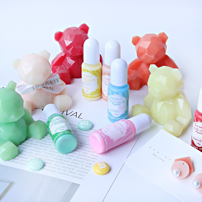 Resin Pigment Set - Großhandel 18 lebendige Flüssigpigmente für Epoxidharz,