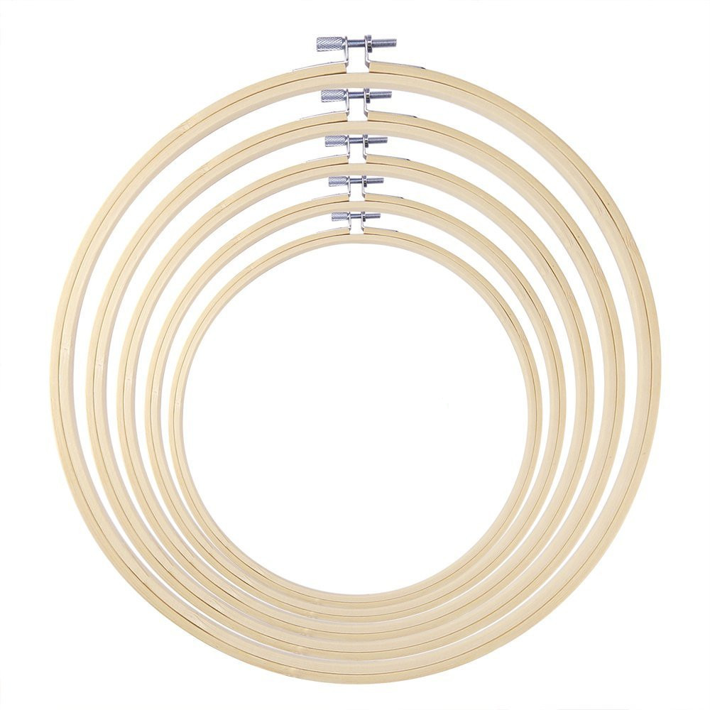 Wood Ring Blank - 30 cm DIY Stickerei Hoop Werkzeug