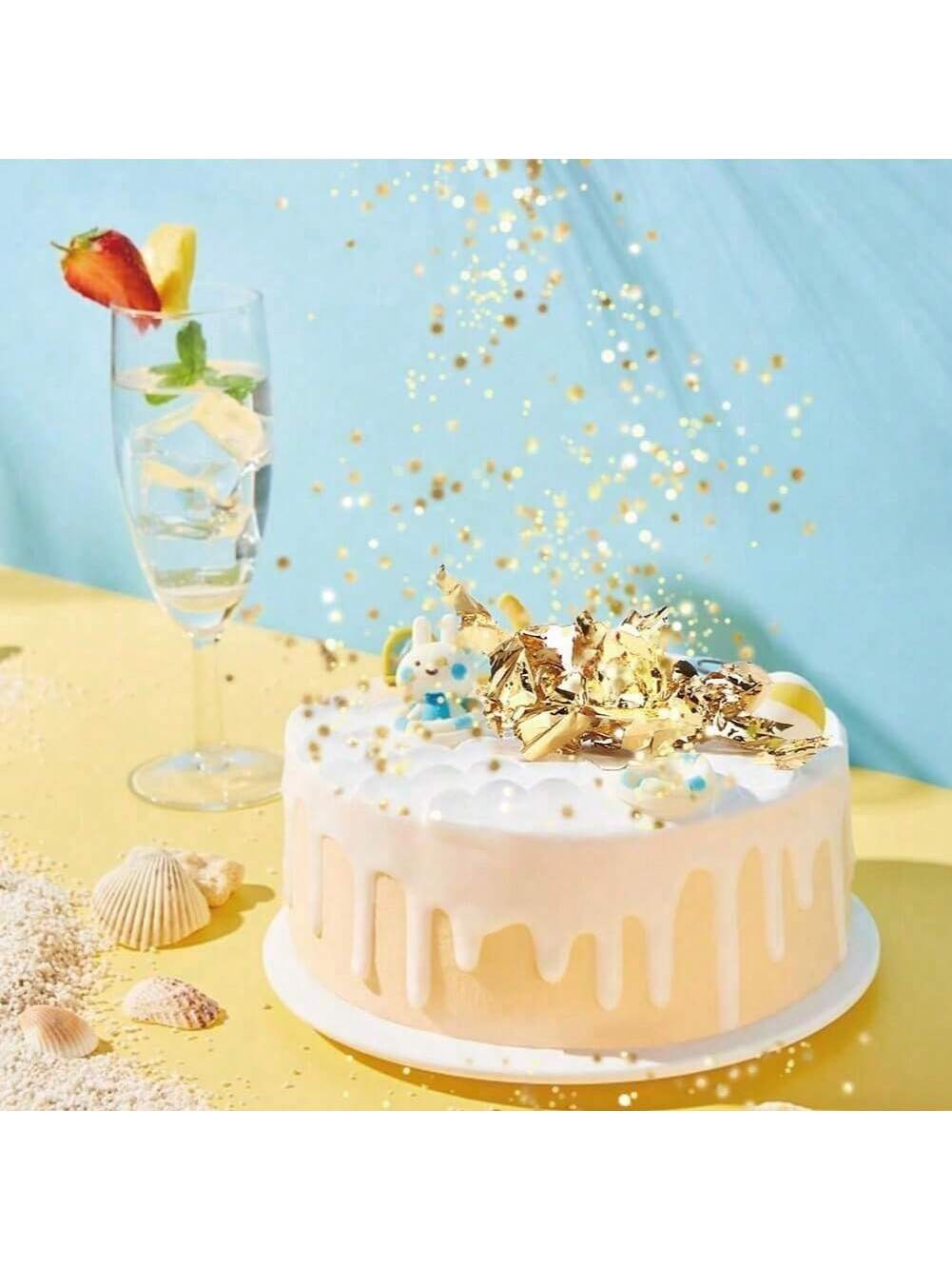 Goldblättchen, Goldfolie zur K – Gold Foil Flakes Bewertung und Preis