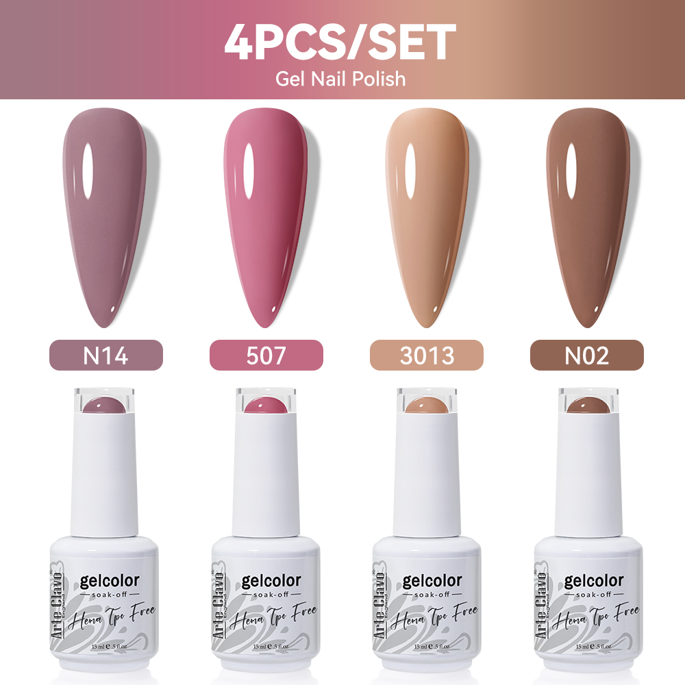 Arte Clavo 4 Stück/Set Gel-Nag – Resin Glitter Pack Bewertung und Preis